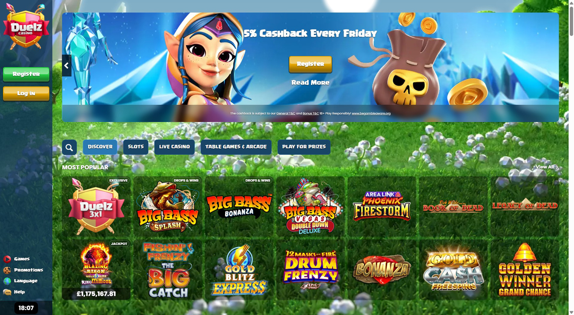 3. Duelz Casino - Strong Visa Casino Value